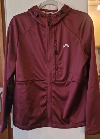 Damen Sportjacke, Weinrot, Grösse M