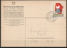 Militärpostkarte 2.Wk Mit soldatenmarke