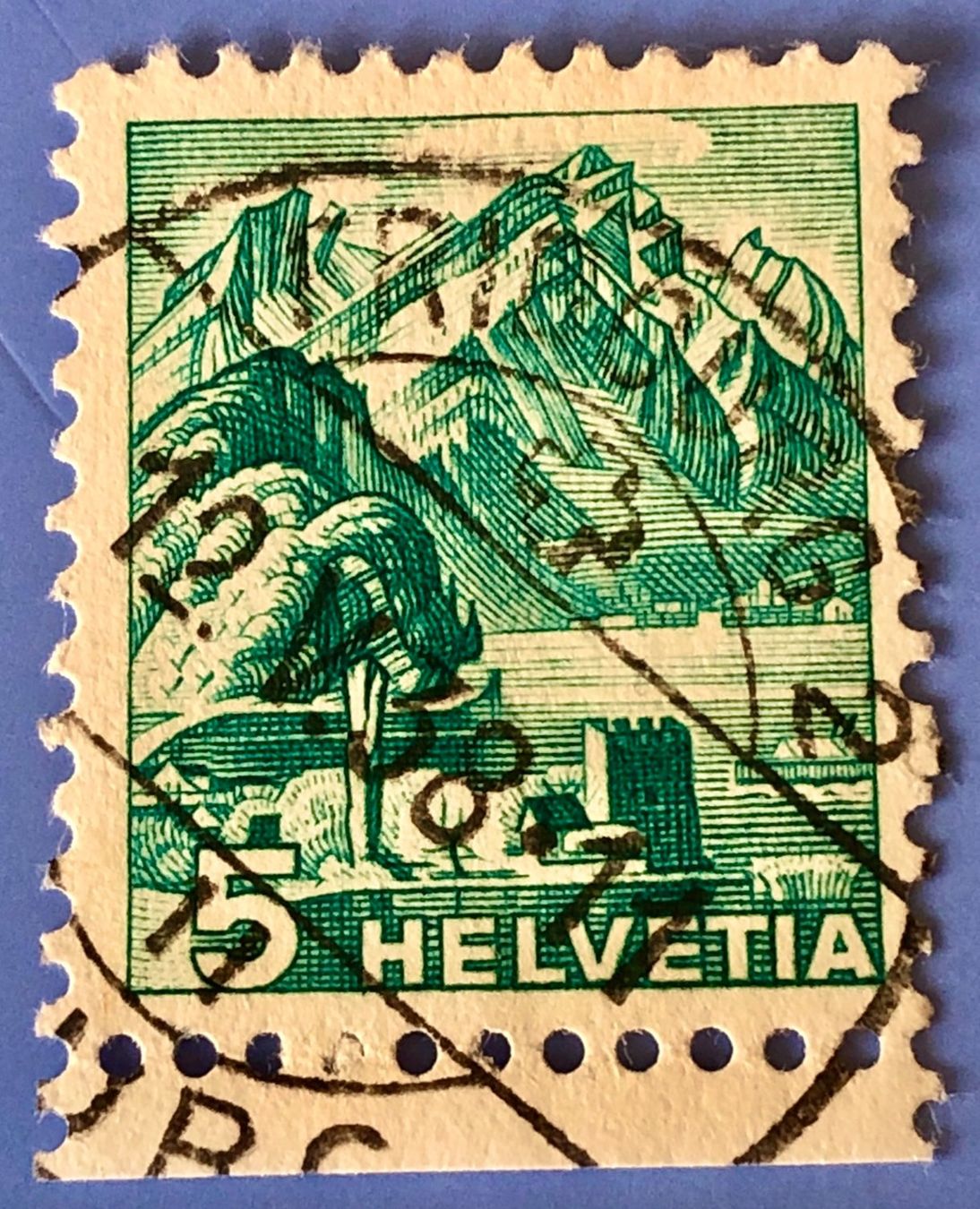 Tutti i francobolli: Nr.202 Landschaftsbilder Briefmarken gestempelt     – Usato da Aarau venduto da Billa007