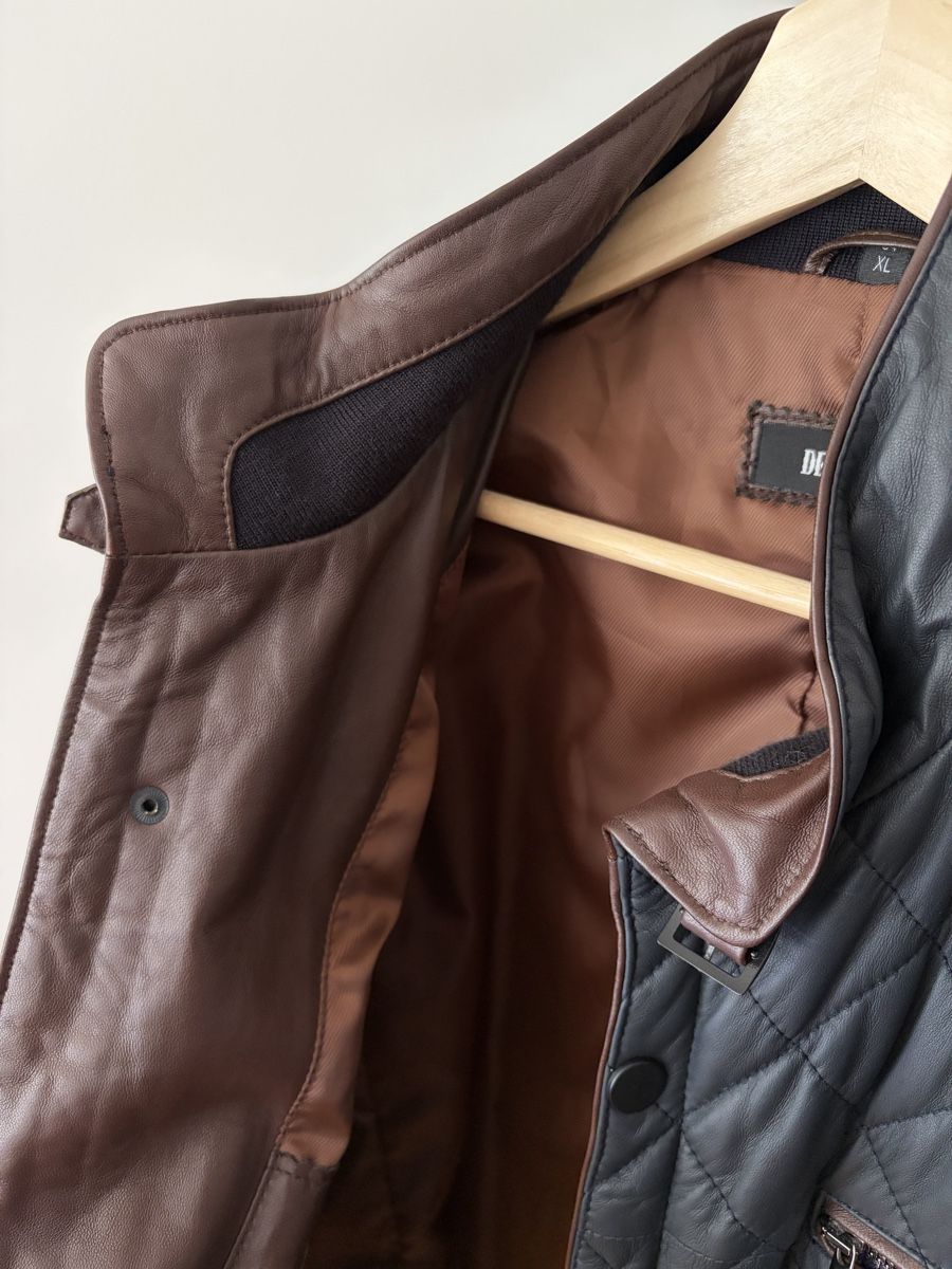 Jacken: DERISSE Lederjacke, gesteppt Barbour-Stil – Gebraucht aus Ittigen von fevo 5