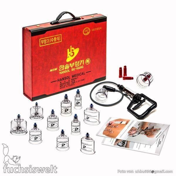 Massagegeräte: Schröpfset HS-30 Set zum Schröpfen HANSO – Neu und originalverpackt aus Amriswil von JaJa-Express 2