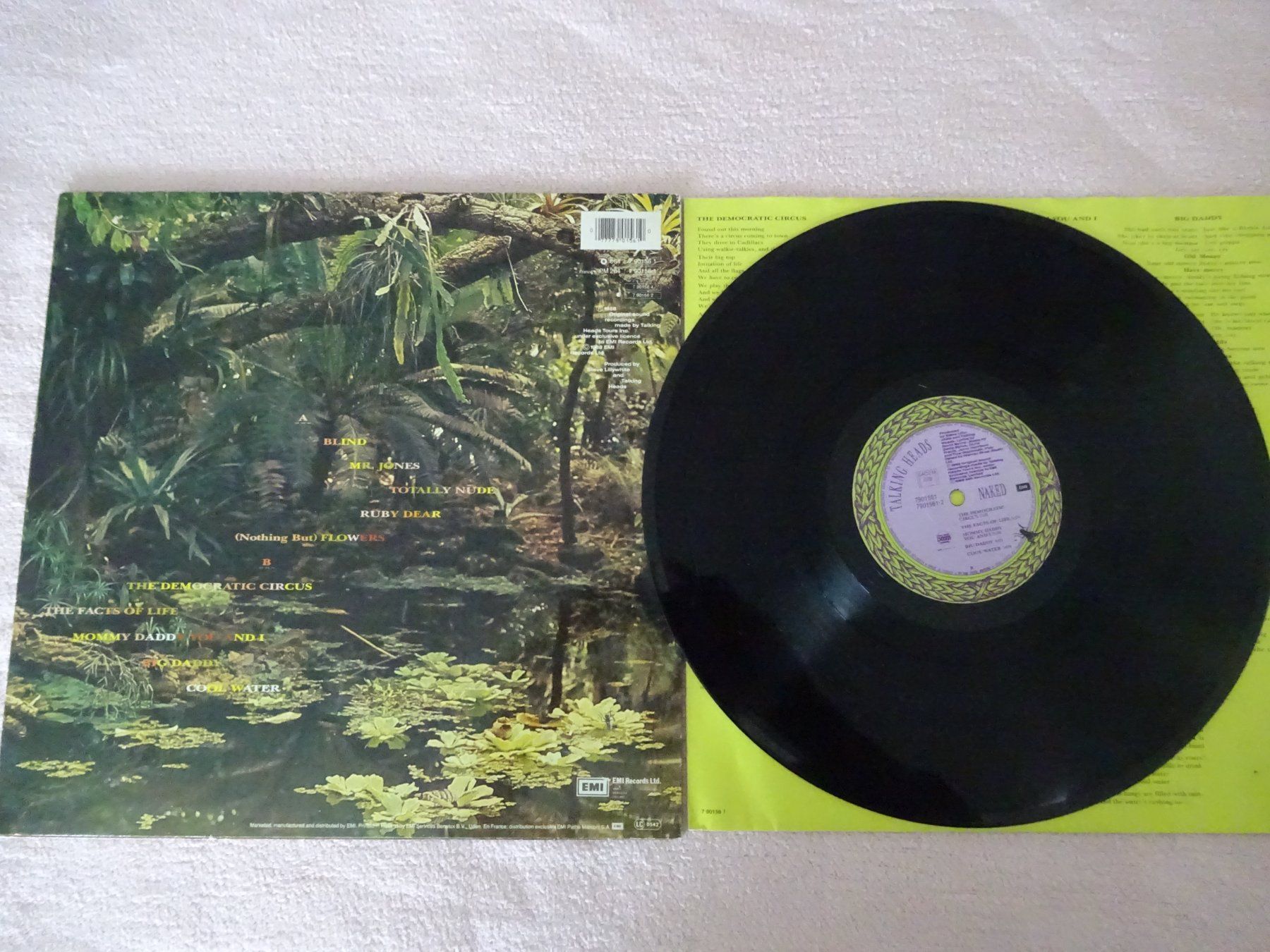 Dischi in vinile: TALKING HEADS ** NAKED – Usato da Luzern venduto da xrayspex99 3