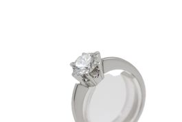 Solitär Brillant 1.18ct mit GGTL Zertifikat 18K *S4573