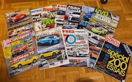 Lot de magazines automobiles