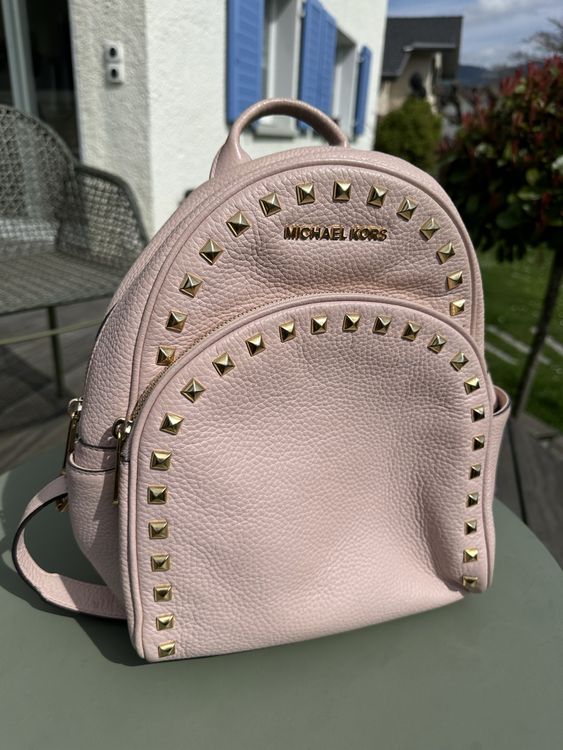 Michael Kors Rucksack Leder rosa | Kaufen auf Ricardo