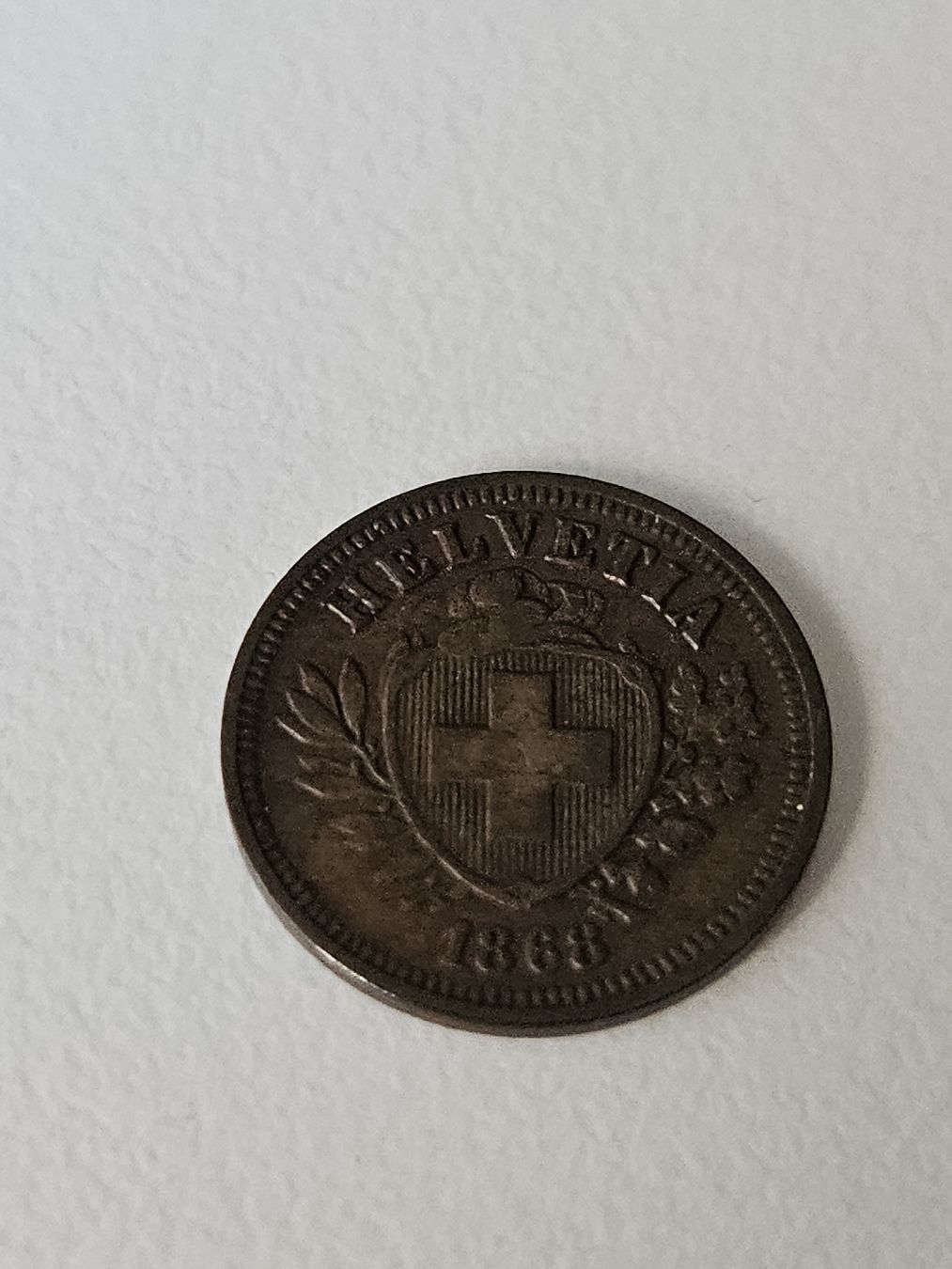 Tutti le monete: 1 Rappen 1868 – Usato da Pfäffikon ZH venduto da Melibol