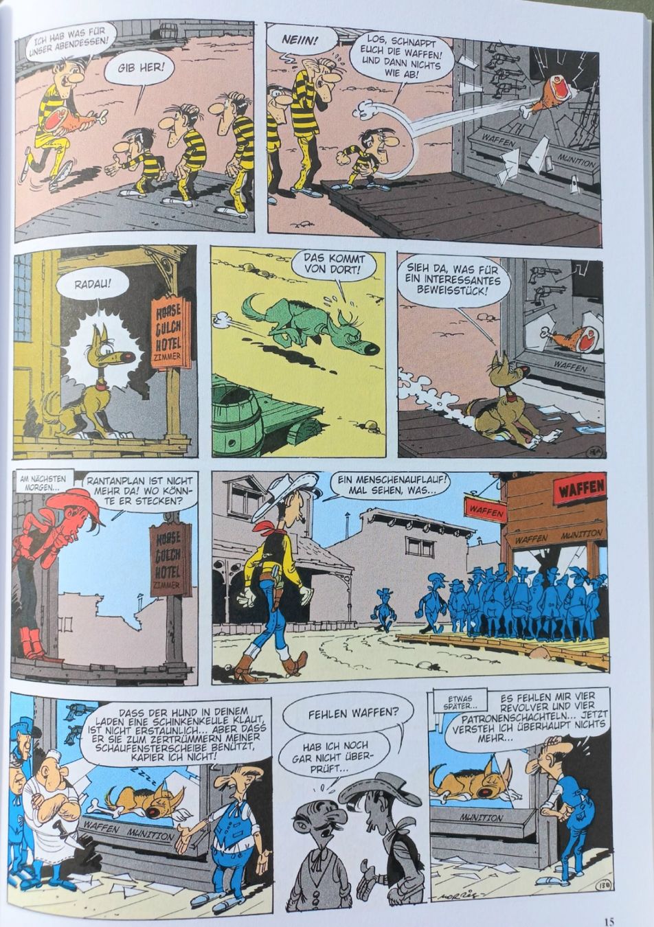 Fumetti: Comic - Lucky Luke 23 - Den Daltons auf der Spur – Nuovo (secondo la descrizione) da Niederuzwil venduto da lubimaja 2
