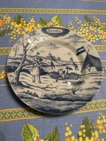 Assiette Delft Bleue “Dezember” – Faïence Hollandaise – Made