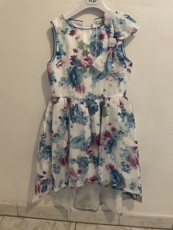 Neues Sommerkleid Gr. 152, Festlich Sommerliches Blumenkleid