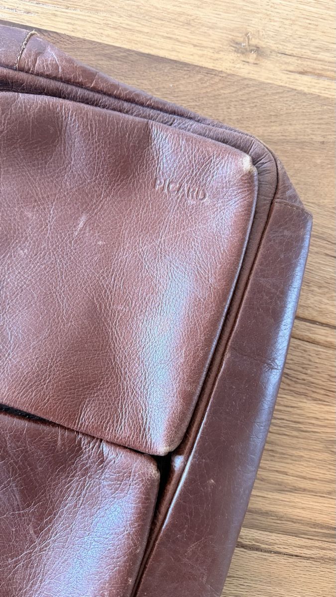 Picard Borse: Herrentasche Leder Braun Picard – Usato da Glattpark Opfikon venduto da maeka3 2