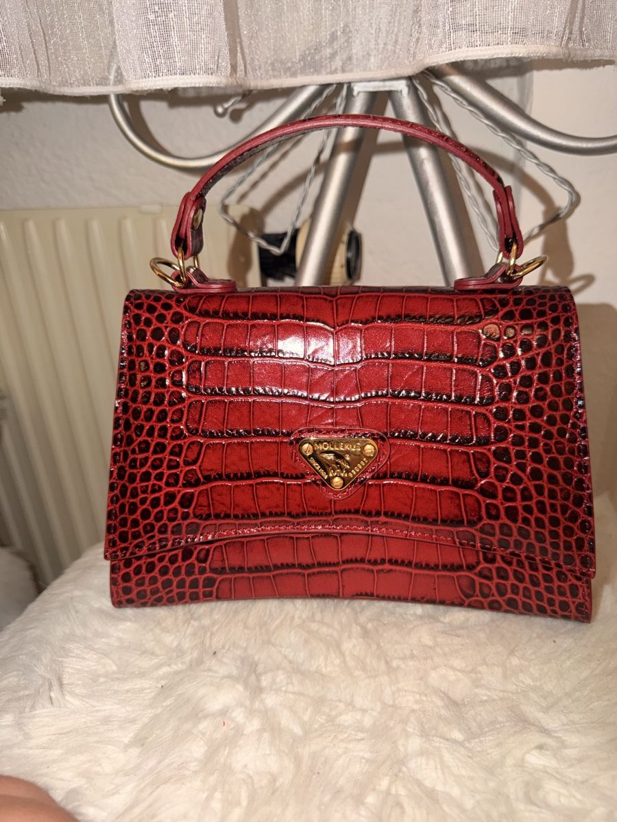 Maison Mollerus Taschen für Damen: Mollerus Romont rot Kroko-Optik – Neu (gemäss Beschreibung) aus Luzern von kidiabxha106 2