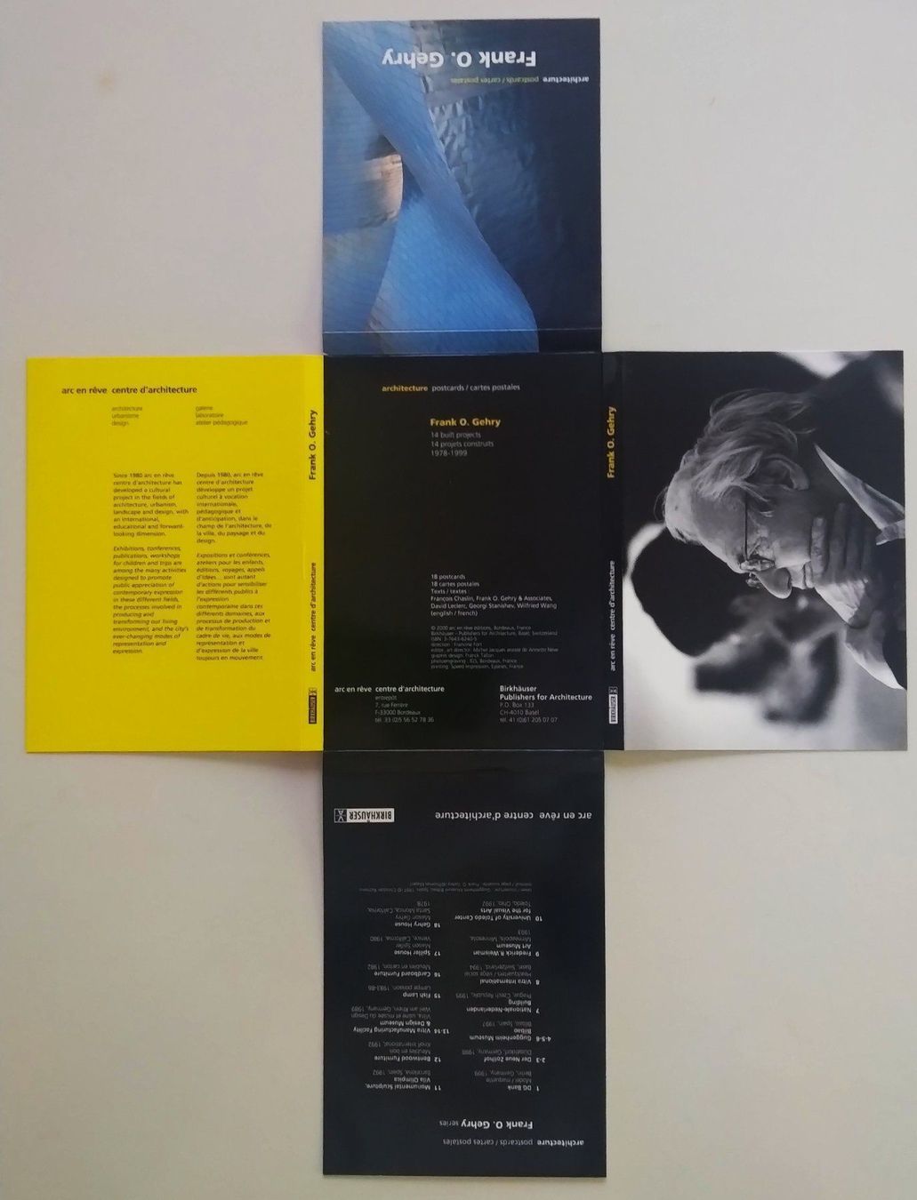 Libri: FRANK O. GEHRY 14 Projekte 18 Postkarten EA 2000 – Usato da Zürich venduto da archiphil 1