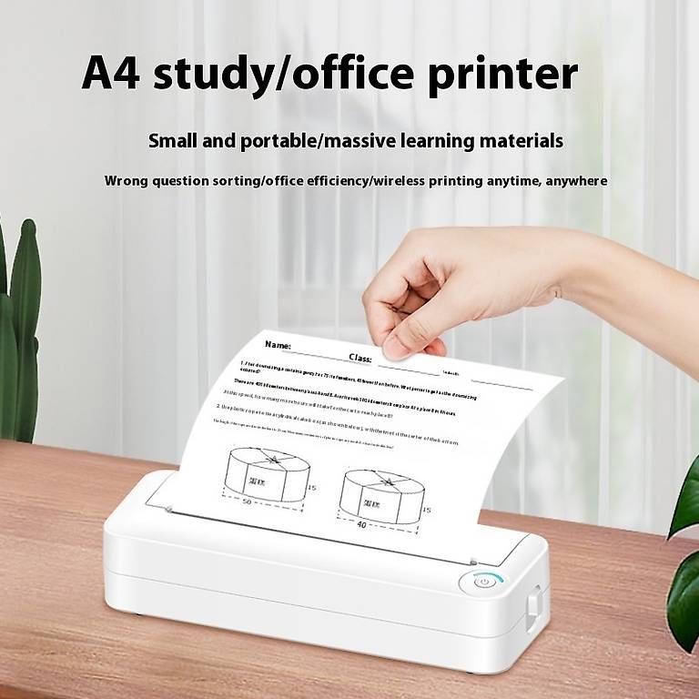 Imprimantes: A4 Printer Bluetooth Connection Ink-free Portable – Neuf avec emballage d'origine à Laufen par Looc_ 1