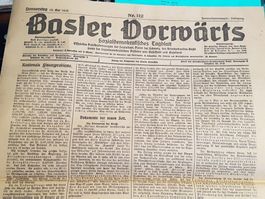 antik Zeitung Basler Vorwärts Nr. 112   15.5.1919 (2)