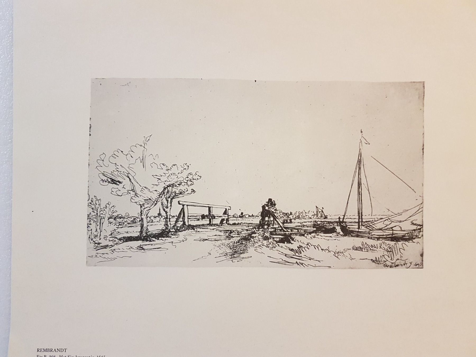 Gemälde: Rembrandt Kunstdrucke – "Windmühle" – Gebraucht aus Glattbrugg von casabelavista 1