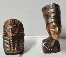 Ägypten Figuren Set Pharao Nofretete
