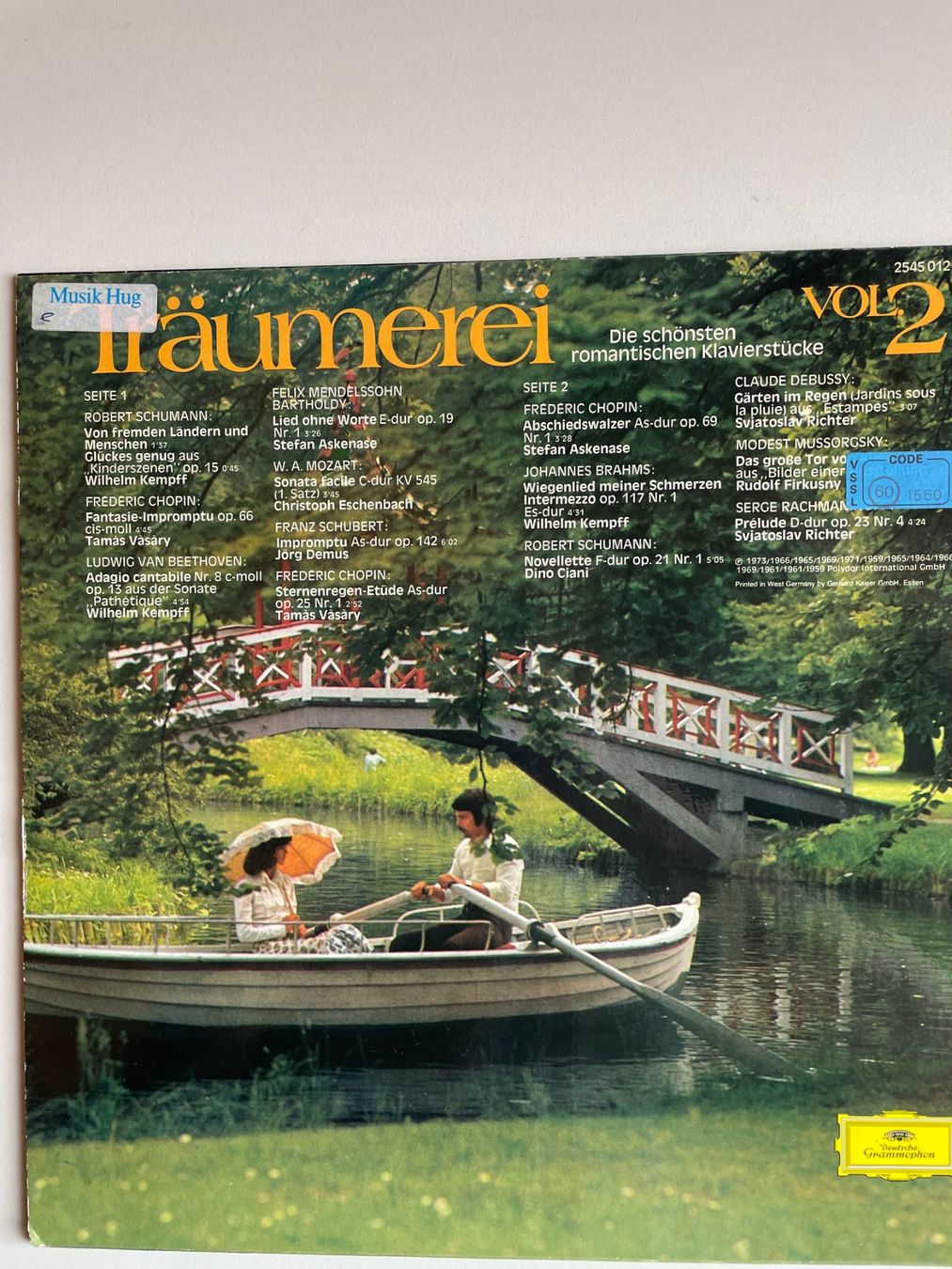 Schallplatten: 6 LP Verschiedene Klavierkompositionen – Gebraucht aus Appenzell Steinegg von Wurzlers 5