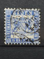 AD Baden Nr. 19 a gestempelt 40 Fr