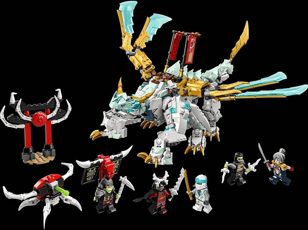 Kit di costruzioni: Lego 71786 La créature Dragon de glace de Zane – Usato da Chavannes-de-Bogis venduto da sbioley