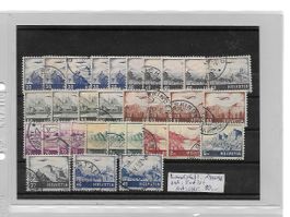 FP Landschaft 1941 + 1948 gest. Restlot Kat: CHF 90.-