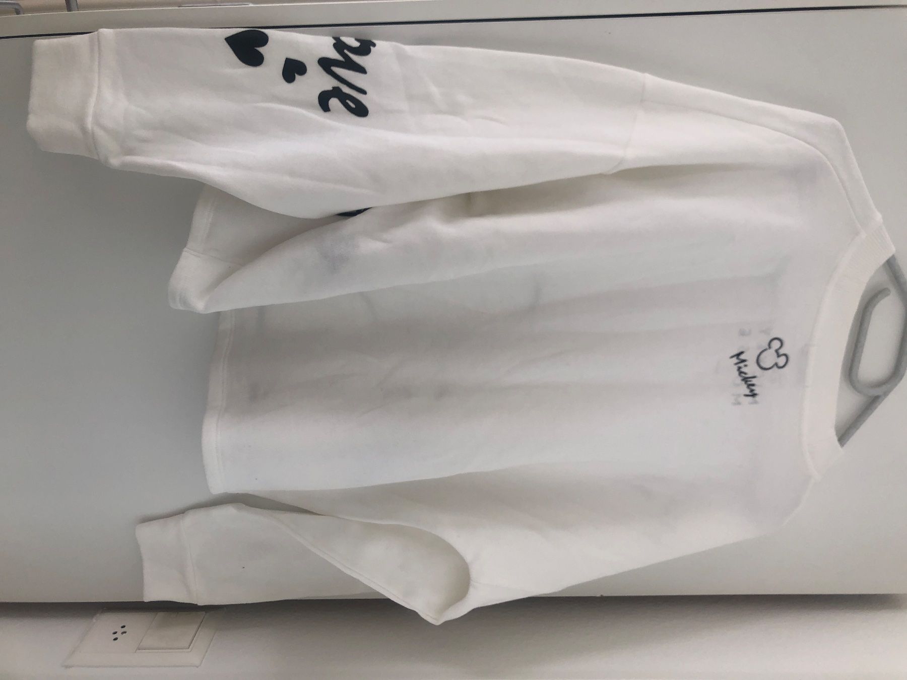 Princess goes hollywood Maglioni & Felpe: princess Weisses Mickey Mouse pullover, neuwertig, gr.S – Usato da Basel venduto da dept 1