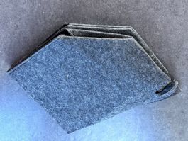Trage-Tasche aus Filz, faltbar, neu, Einkaufen, Autohilfe