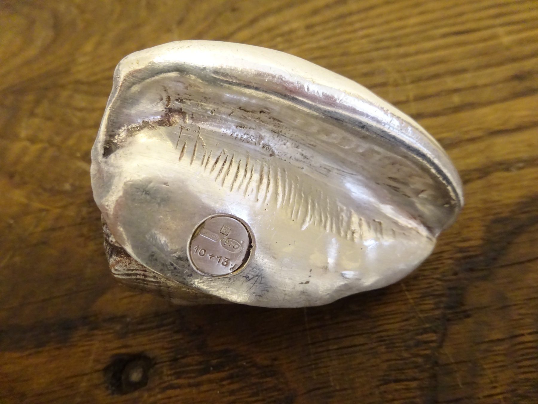 Statuette: Schnecke Muschel / Galvano-Silber – Usato da Oetwil am See venduto da Senegal 9
