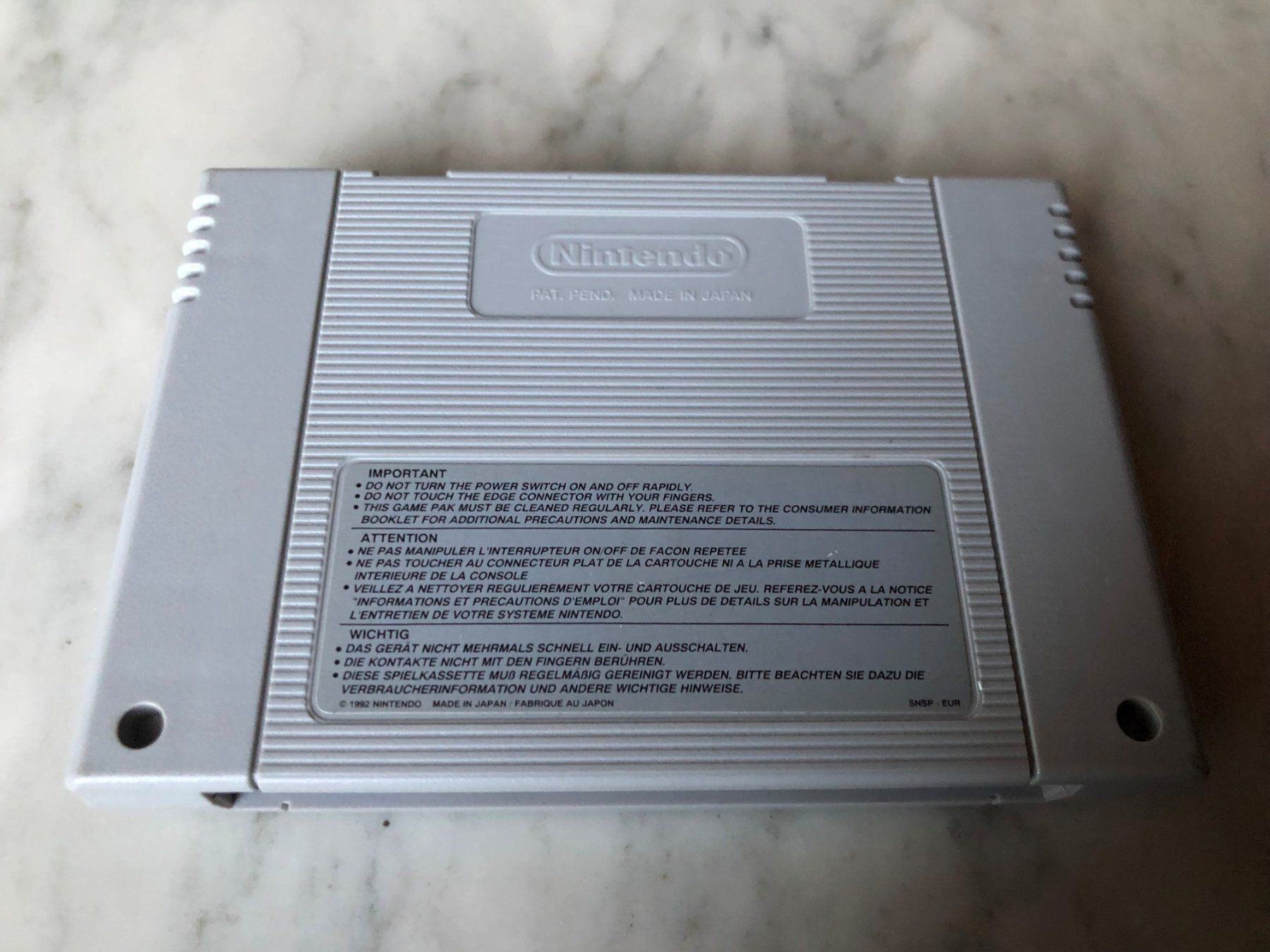 Nintendo Giochi: WARLOCK SPIEL FÜR SUPERNINTENDO – Usato da hägendorf venduto da twilightprincess 1