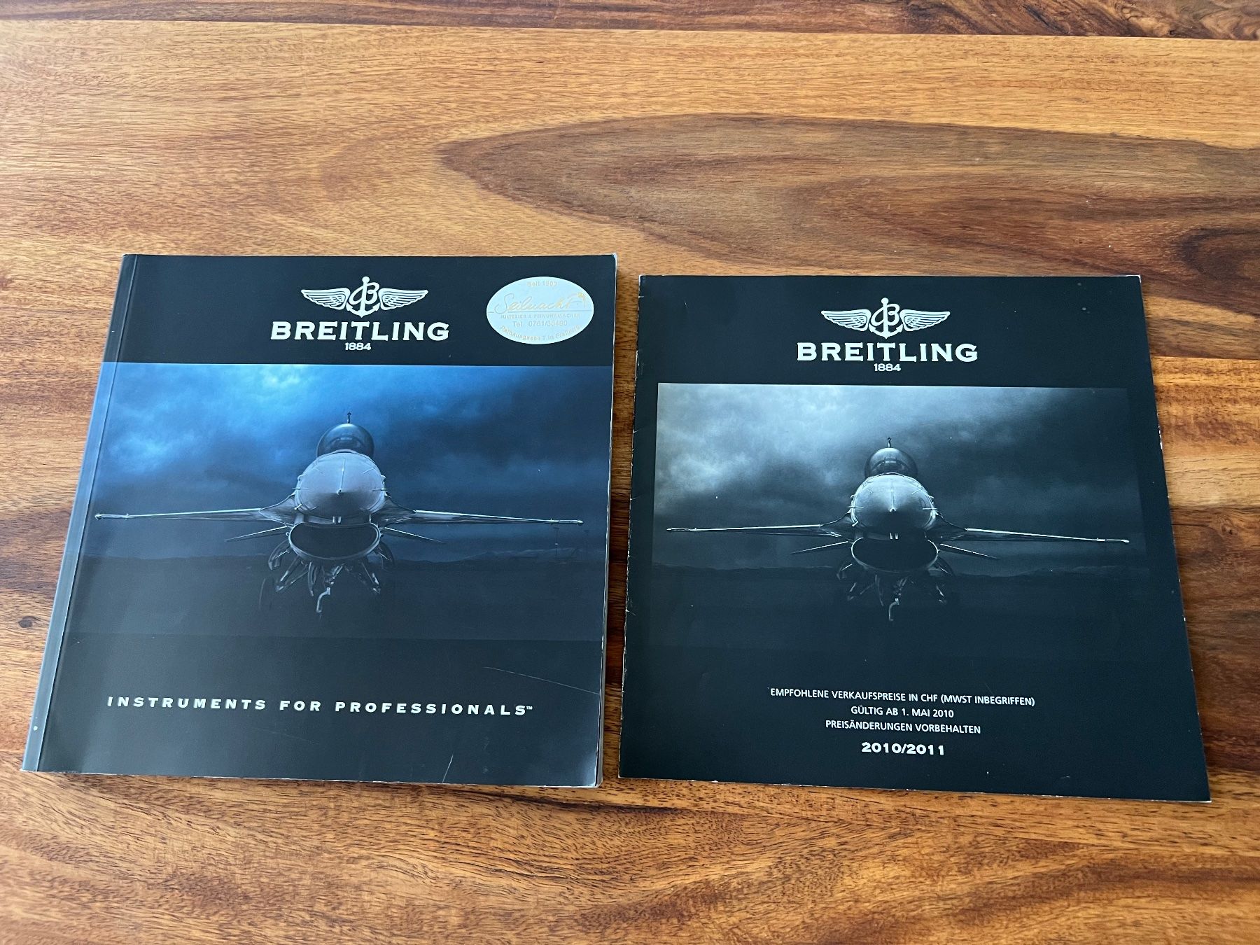 Documenti: BREITLING KATALOG 2010/2011 – Usato da Füllinsdorf venduto da Maric0 1