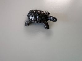 Figurine tortue en métal, vintage, déco maison 🐢