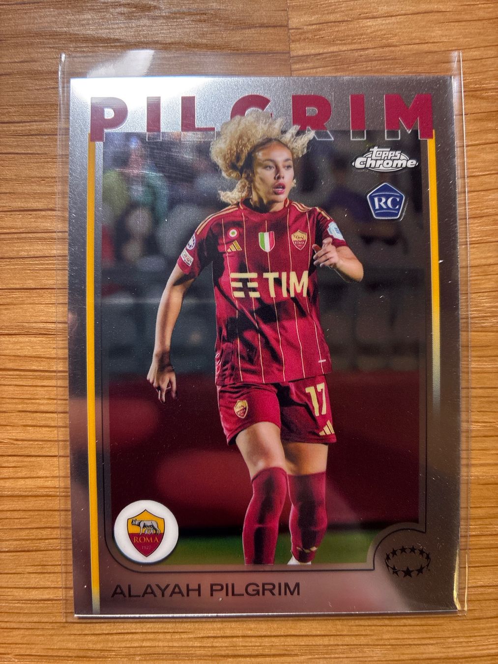 Topps Carte collezionabili: Topps Chrome Alayah Pilgrim Rookie – Usato da Wangenried venduto da Garagara