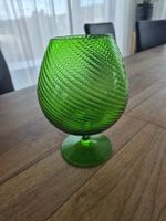 Grüne Glas Vase, Dekoration, Dekorative Bodenvase, Top Zusta