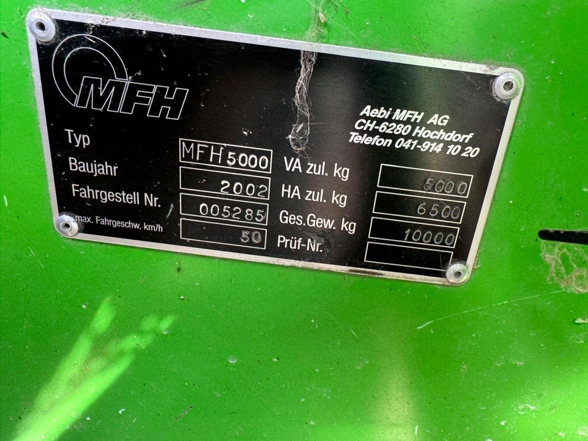 Nutzfahrzeuge: Putzmaschine MFH 5000 – Gebraucht aus Niederbipp von baggerch 2