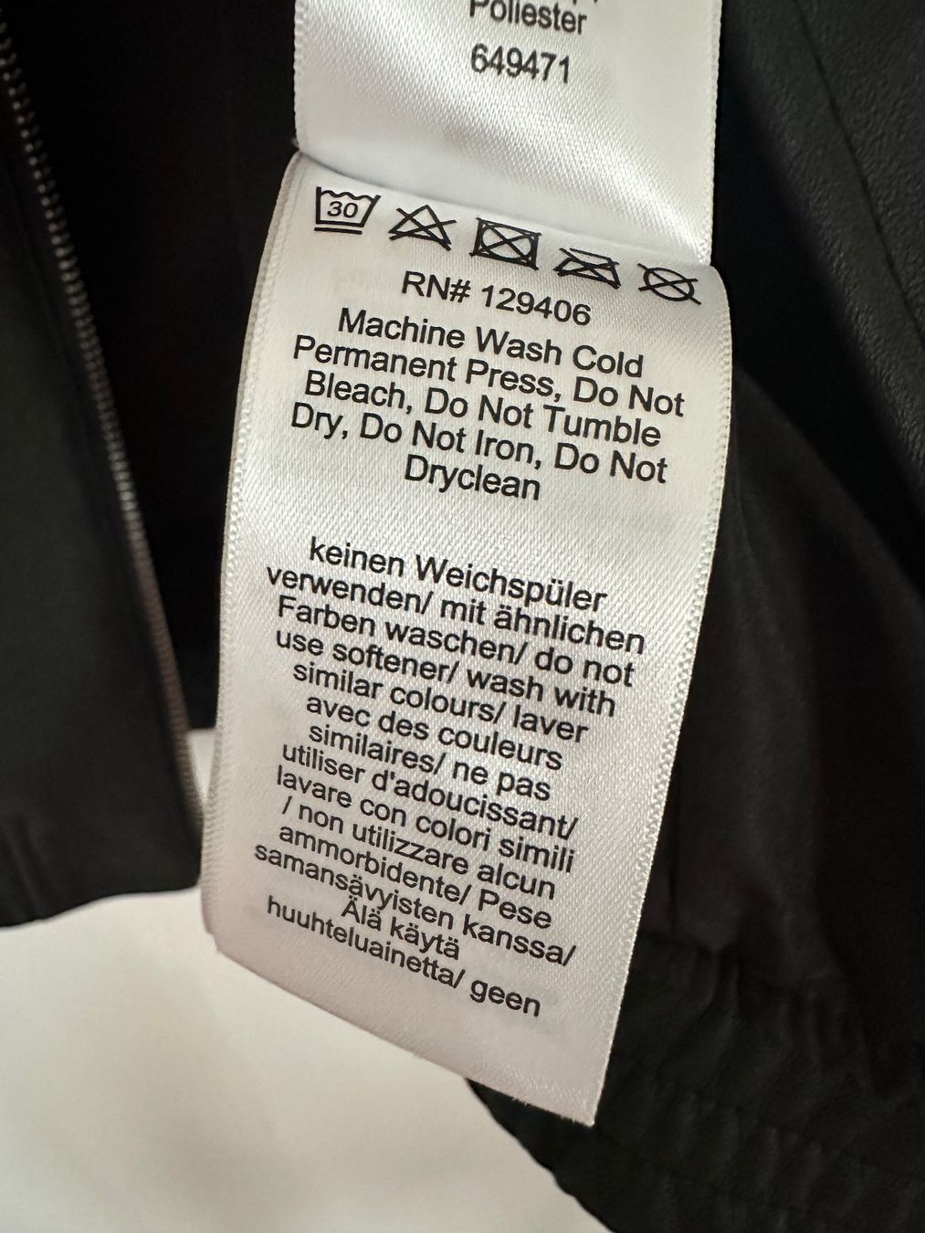 Giacche: Kunstlederjacke (Oversize-Look) – Usato da Oberrieden venduto da Mai27 4