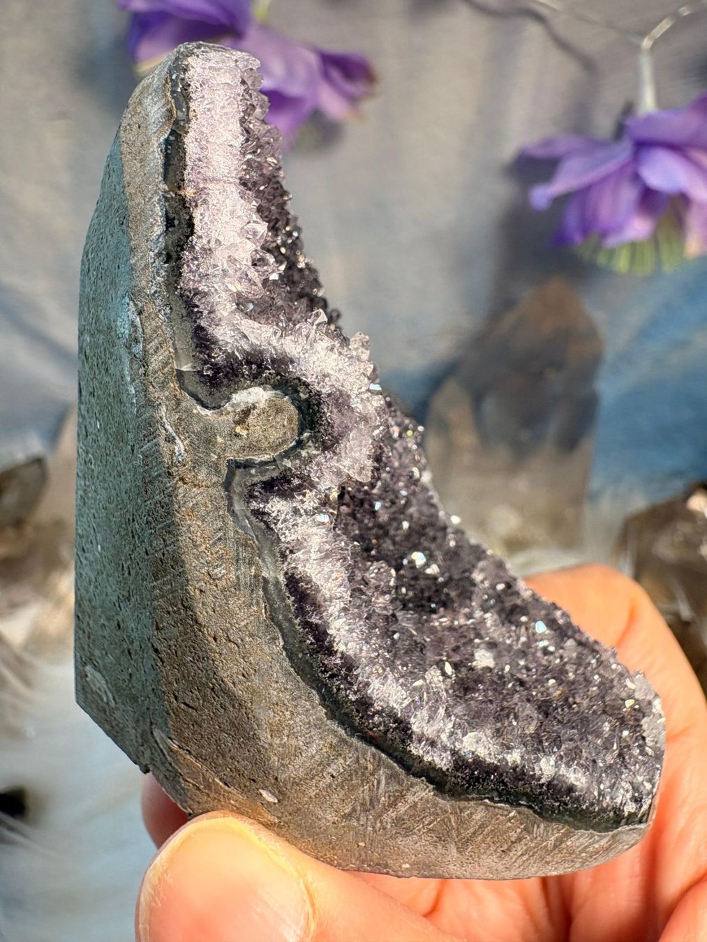 Minerali & Pietre curative: Amethyst Geode – Nuovo (secondo la descrizione) da Neuheim venduto da m.hald 3
