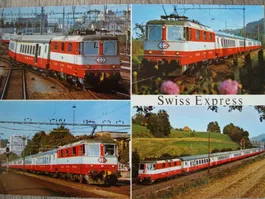SBB Swiss Express Verschiedene ansichten.