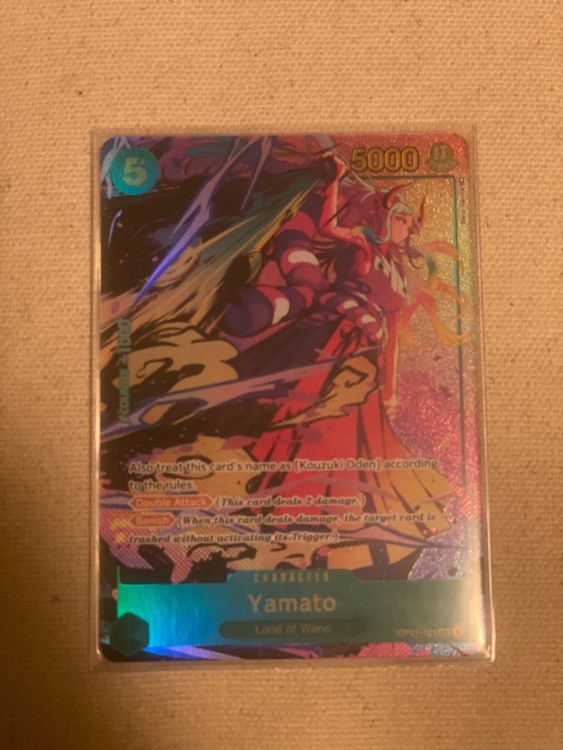 Yamato One Piece Card Alt Art Secret Rare Kaufen auf Ricardo