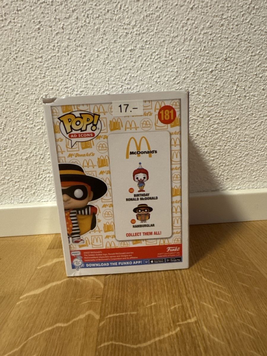 Funko Statuette: Funko Pop Hamburglar 181 – Nuovo e nell'imballaggio originale da Suhr venduto da Dominick 2