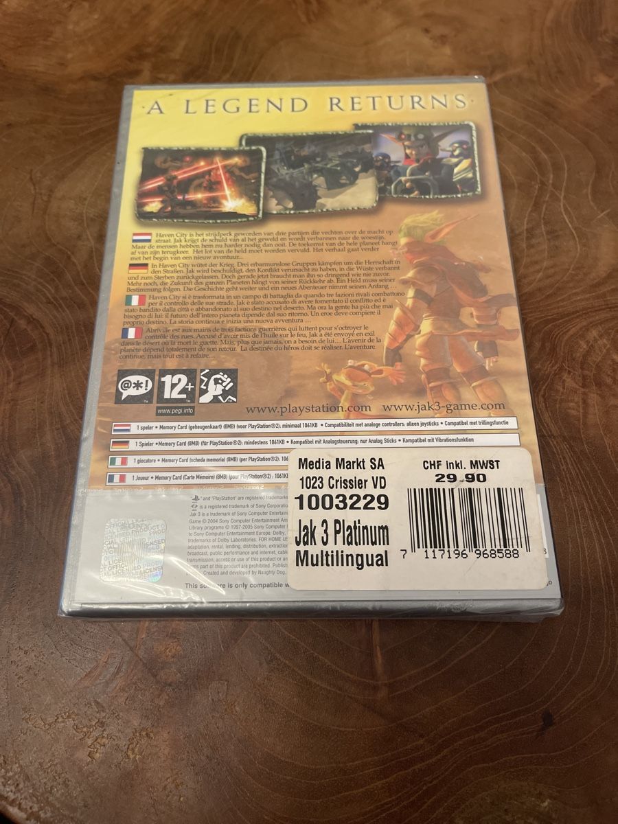 Giochi: Jak 3 - PlayStation 2 - Platinum Edition - Neuf – Nuovo e nell'imballaggio originale da Renens VD venduto da dan_b8tt 1