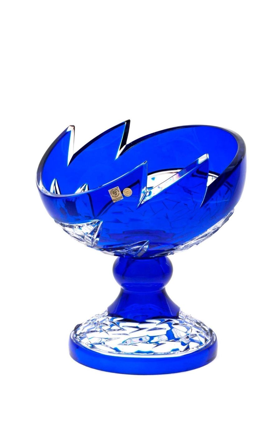 Ciotole: Bleikristall-Obstschale Neptune blau – Nuovo e nell'imballaggio originale da Glattfelden venduto da Bohemiancrystal