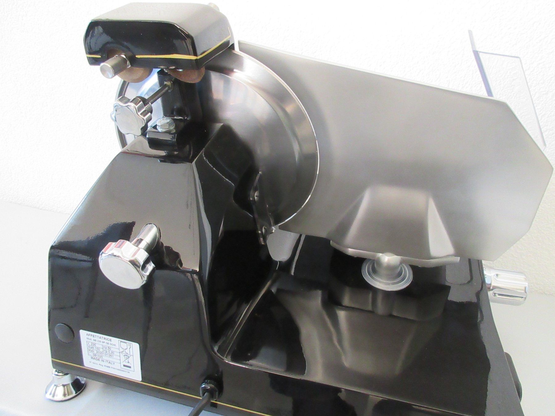 Elettrodomestici da cucina: Trancheuse / Affettatrice Mistro GS 220 Spécial CE Nera – Nuovo e nell'imballaggio originale da Pfaeffikon-ZH venduto da Alea6 5
