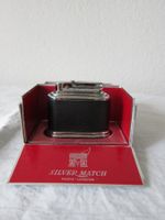 Feuerzeug Silver Match Vintage! mit Originalschachtel!
