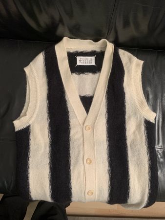 Maison Margiela Mohair Cardigan Vest