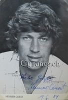 Henner Quest (1944) Schauspieler - Autogramm