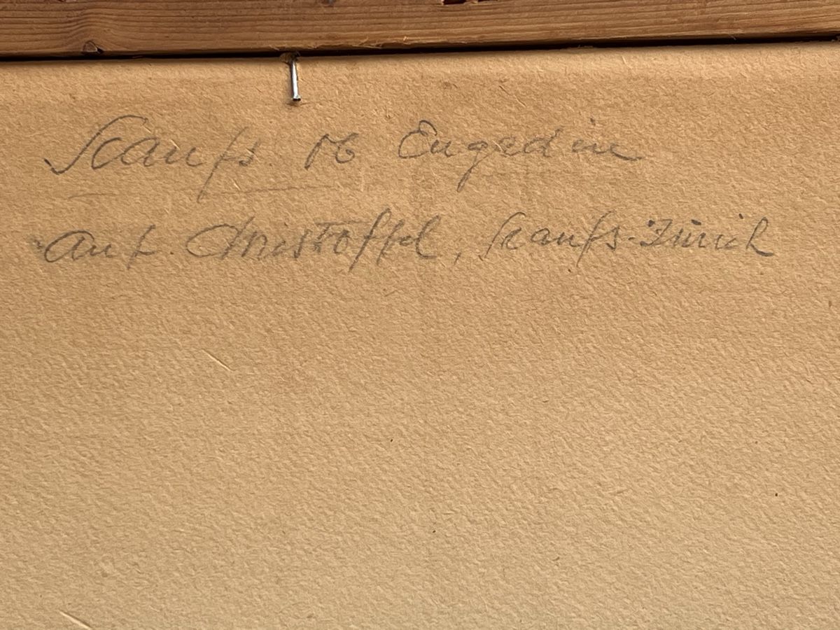 Dipinti: Anton Christoffel Scanfs Engadin Aquarell 1939 – Usato da Adliswil venduto da buch_und_kunst 5