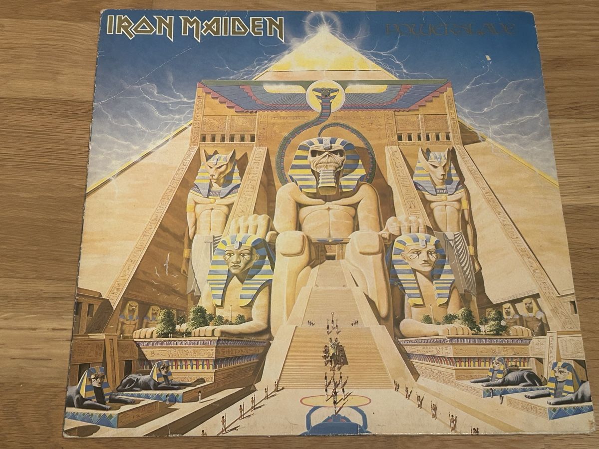 Vinyles: Iron Maiden. 1984. Powerslave  – D'occasion à Faulensee par Mizuno06