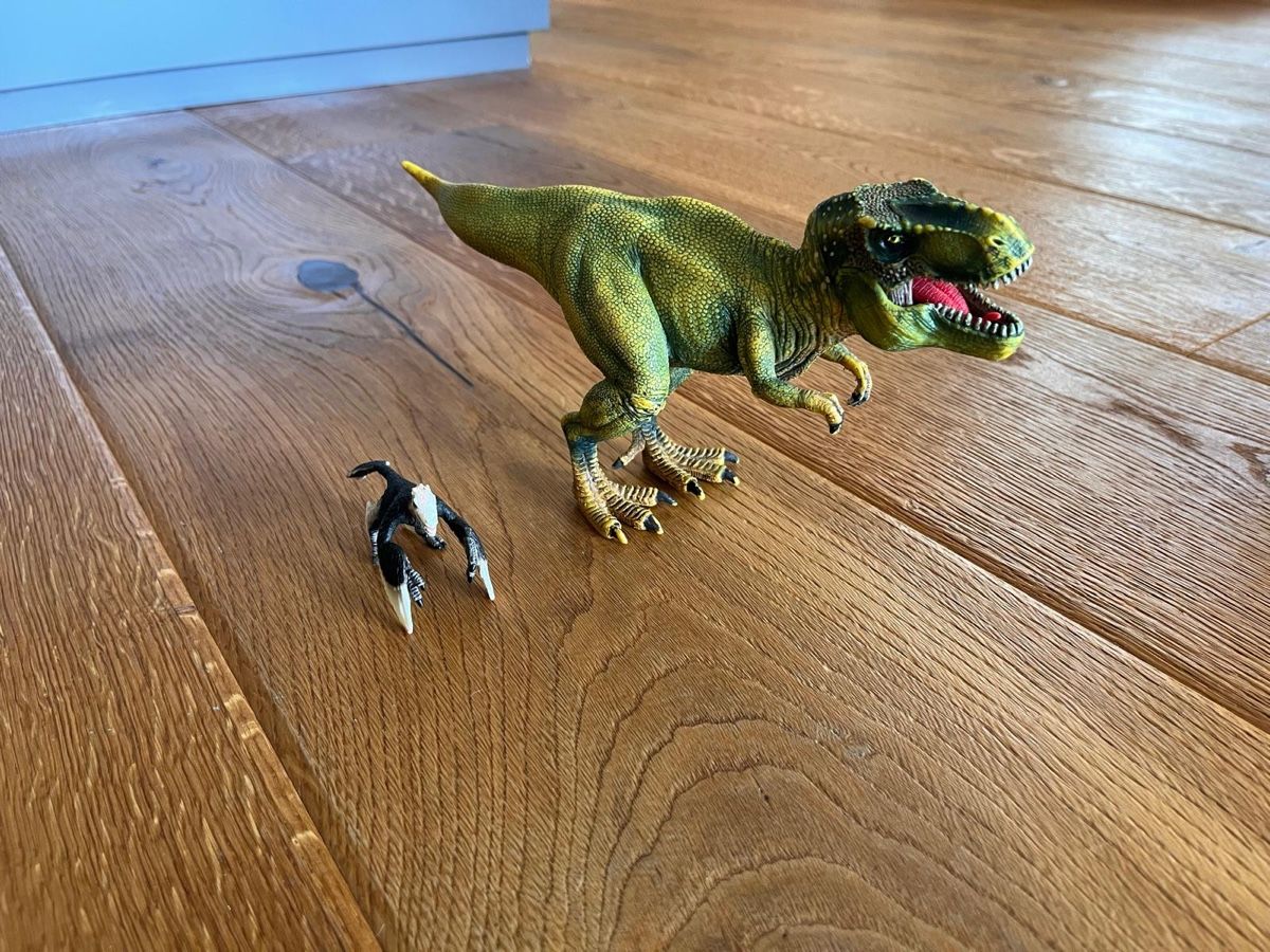 Schleich Giocattoli: Schleich Set 14 Dinosaurier mit Vulkanlandschaft – Usato da Reinach BL venduto da Tsausr 5