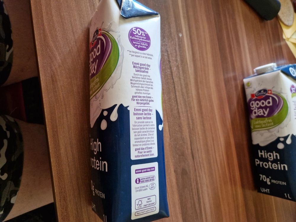 4 Liter Laktosefreie High Protein Milch (Neu (gemäss Beschreibung)) in ...