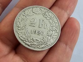 2 franken 1920