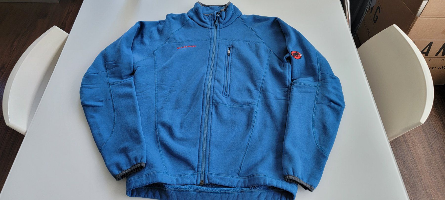 Mammut Giacche: 2 Mammut Softshell Jacken Set blau oliv gebraucht – Usato da Reinach BL venduto da BerCHBer 4